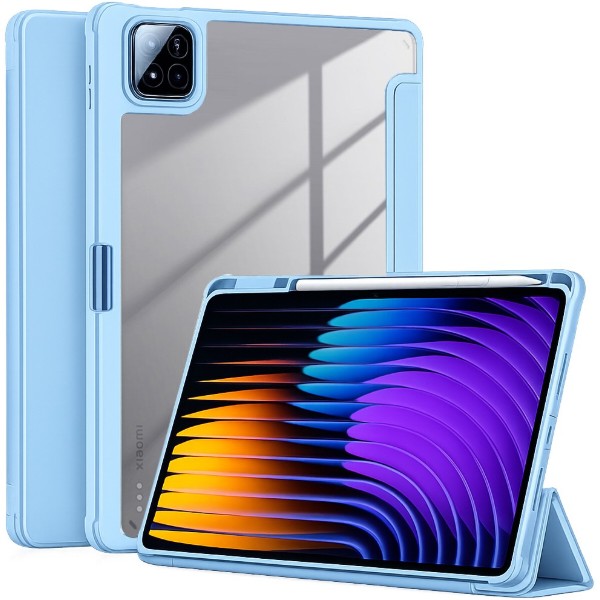 Фото - Чохол для планшету BeCover Soft Edge TPU з кріпленням for Xiaomi Pad 7/7 Pro 11.2" Light Blue (715543)